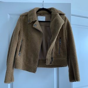 Teddy bear biker jacket